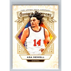 2025 Upper Deck Goodwin Champions Asa Newell #14 Base Set Prospect Basketball