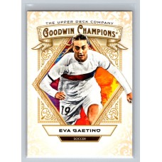 2025 Upper Deck Goodwin Champions Eva Gaetino #29 Base Set Rookie Soccer - Womens