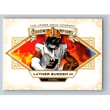 2025 Upper Deck Goodwin Champions Luther Burden III #99 Base Set - Horizontal Prospect Football