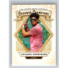2025 Upper Deck Goodwin Champions Yovanny Rodriguez #42 Base Set Prospect Baseball