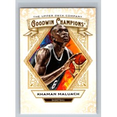 2025 Upper Deck Goodwin Champions Khaman Maluach #78 Base Set Prospect Basketball