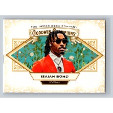 2025 Upper Deck Goodwin Champions Isaiah Bond #92 Base Set - Horizontal Prospect Football