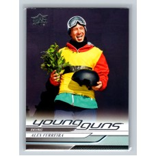 2025 Upper Deck Goodwin Champions Alex Ferreira #YG-39 Young Guns Rookie Skiing 1:3 Hobby, 1:3 e-Pack, 1:3 Blaster