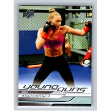 2025 Upper Deck Goodwin Champions Dakota Ditcheva #YG-42 Young Guns Rookie MMA - Womens 1:3 Hobby, 1:3 e-Pack, 1:3 Blaster