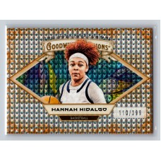 2025 Upper Deck Goodwin Champions Hannah Hidalgo #87 Orange Dots Parallel - Horizontal Prospect Basketball - Womens /399 Random Inserts in Hobby and e-Pack