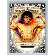 2025 Upper Deck Goodwin Champions Tatsuro Taira #31 Glossy Black Parallel Rookie MMA 1:2 Hobby, 1:2 e-Pack