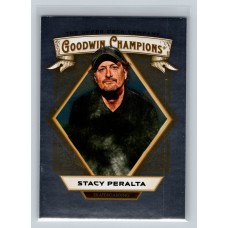 2025 Upper Deck Goodwin Champions Stacy Peralta #23 Silver Foil Parallel Skateboarding 1:5 Hobby, 1:5 e-Pack, 1:10 Blaster