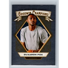 2025 Upper Deck Goodwin Champions De' Aaron Fox #5 Silver Foil Parallel Basketball 1:5 Hobby, 1:5 e-Pack, 1:10 Blaster