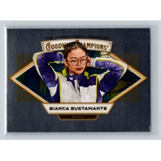 2025 Upper Deck Goodwin Champions Bianca Bustamante #97 Silver Foil Parallel - Horizontal Rookie Motorsports  1:5 Hobby, 1:5 e-Pack, 1:10 Blaster