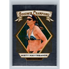 2025 Upper Deck Goodwin Champions Misty May-Treanor #72 Silver Foil Parallel Volleyball 1:5 Hobby, 1:5 e-Pack, 1:10 Blaster