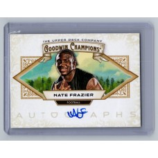 2025 Upper Deck Goodwin Champions Nate Frazier #HA-NF Horizontal Autographs Prospect Football 1:480 Hobby, 1:480 e-Pack, 1:3600 Blaster