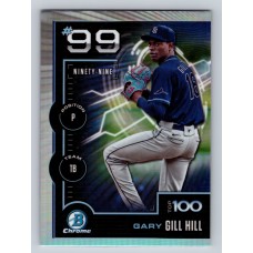 2025 Bowman Gary Gill Hill #BTP-99 Bowman Scouts' Top 100 Tampa Bay Rays