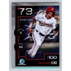 2025 Bowman Seaver King #BTP-73 Bowman Scouts' Top 100 Washington Nationals