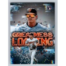 2025 Bowman Coby Mayo #GL-2 Greatness Loading Baltimore Orioles