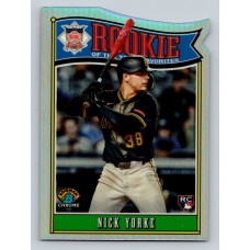 2025 Bowman Nick Yorke #ROY-14 Rookie of the Year Favorites Pittsburgh Pirates