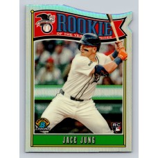 2025 Bowman Jace Jung #ROY-8 Rookie of the Year Favorites Detroit Tigers