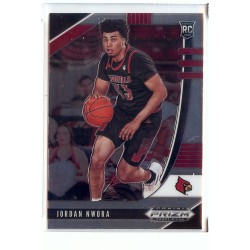 2020-21 Prizm Draft Picks Jordan Nwora #38 Base Rookie Louisville Cardinals/Milwaukee Bucks