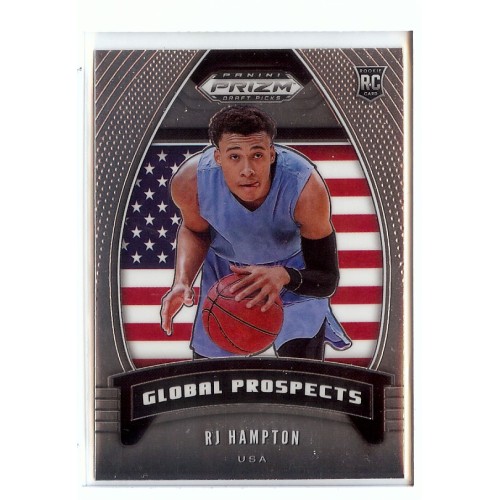 2020-21 Prizm Draft Picks RJ Hampton #99 Global Prospects International/Denver Nuggets