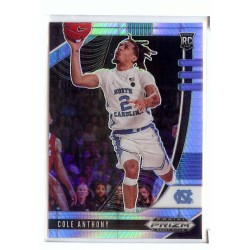 2020-21 Prizm Draft Picks Cole Anthony #49 Base Rookie Prizms Hyper North Carolina Tar Heels/Orlando Magic