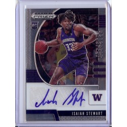 2020-21 Prizm Draft Picks Isaiah Stewart #26 Prospect Autographs Washington Huskies/Detroit Pistons