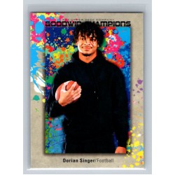 2024 Upper Deck UD Goodwin Champions Dorian Singer Base Splash of Color #147 Prospect Football 1:2 h, 1:2 e, 1:2 b 2024 Upper Deck UD Goodwin Champions Dorian Singer Base Splash of Color #147 Prospect Football 1:2 h, 1:2 e, 1:2 b