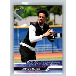 2024 Upper Deck UD Goodwin Champions Malachi Nelson Upper Deck Young Guns #YG-33 Prospect Football 1:3 h, 1:3 e, 1:3 b 2024 Upper Deck UD Goodwin Champions Malachi Nelson Upper Deck Young Guns #YG-33 Prospect Football 1:3 h, 1:3 e, 1:3 b