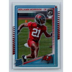 2025 Donruss Optic Benjamin Morrison #236 Rated Rookies Tampa Bay Buccaneers