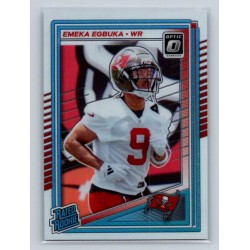 2025 Donruss Optic Emeka Egbuka #265 Rated Rookies Tampa Bay Buccaneers