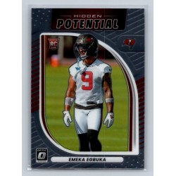 2025 Donruss Optic Emeka Egbuka #15 Hidden Potential Tampa Bay Buccaneers