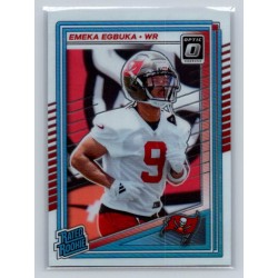 2025 Donruss Optic Emeka Egbuka #265 Rated Rookies Tampa Bay Buccaneers