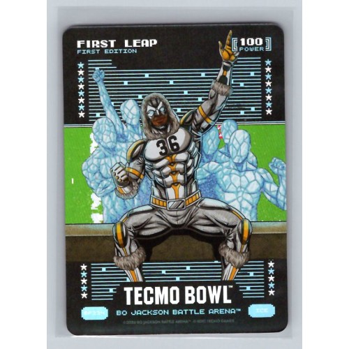 2026 Bo Jackson Battle Arena Tecmo Bowl LeRoy Butler First Leap Battlefoil Ice First Edition 100 #BF224