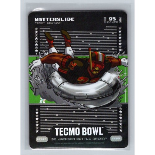 2026 Bo Jackson Battle Arena Tecmo Bowl Ricky Watters Watterslide Battlefoil Steel First Edition 95 #BF287