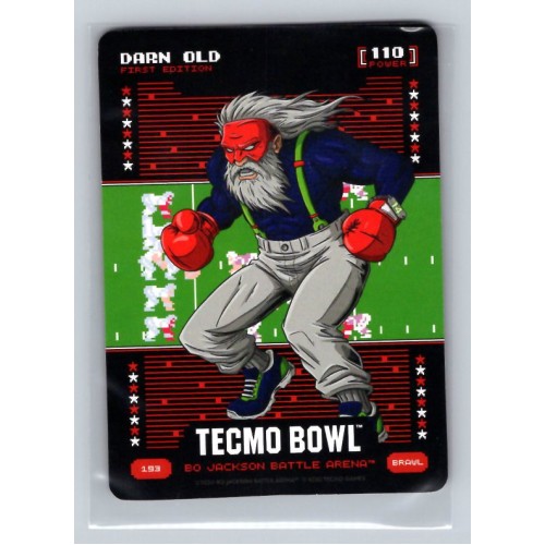 2026 Bo Jackson Battle Arena Tecmo Bowl Sam Darnold Darn Old Base Set Brawl First Edition 110 #193