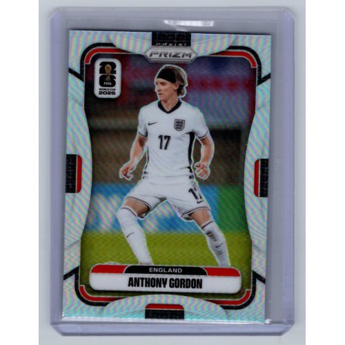 2026 Prizm FIFA World Cup Anthony rdon Base Prizms Silver #105 England