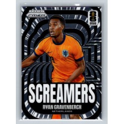 2026 Prizm FIFA World Cup Ryan Gravenberch Screamers # 8 Netherlands 2026 Prizm FIFA World Cup Ryan Gravenberch Screamers # 8 Netherlands