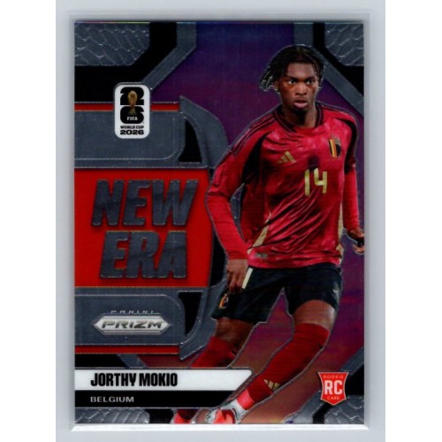2026 Prizm FIFA World Cup Jorthy Mokio  New Era # 11 Belgium