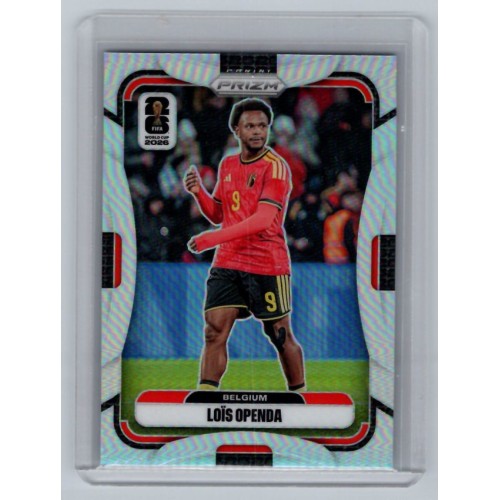 2026 Prizm FIFA World Cup Lois Openda Base Prizms Silver # 153 Belgium