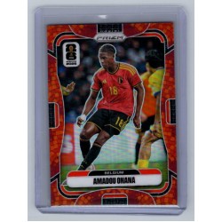 2026 Prizm FIFA World Cup Amadou Onana Base Prizms Maple Leaf /86 # 163 Belgium 2026 Prizm FIFA World Cup Amadou Onana Base Prizms Maple Leaf /86 # 163 Belgium