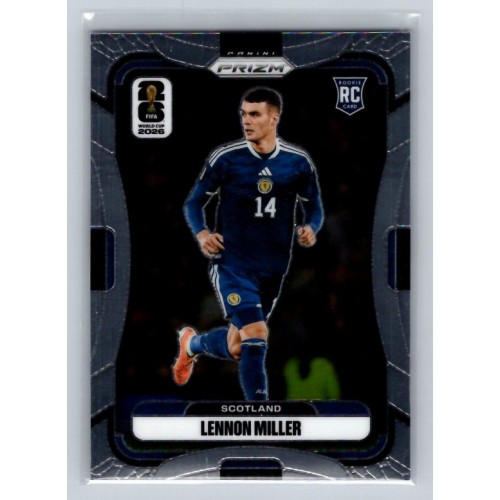 2026 Prizm FIFA World Cup Lennon Miller Rookie RC Base # 392 Scotland