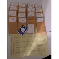 1906 APBA Baseball Season Original Complete Set