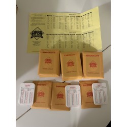 1914 APBA Baseball Season Original Complete Set