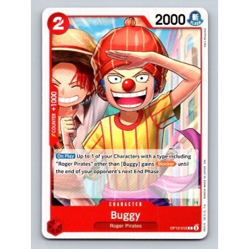 ONE PIECE Legacy of The Master Buggy  #OP12-012