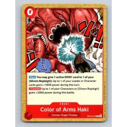 ONE PIECE Legacy of The Master Color Of Arms Haki [Release Event]  #OP12-019