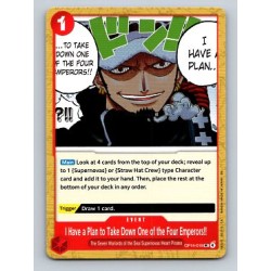 ONE PIECE The Azure Sea's Seven I Have A Plan To Take Down One Of The Four Emperors  # OP14-019