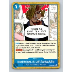ONE PIECE The Azure Sea's Seven I heard the sound Tashigi  # OP14-029