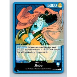 ONE PIECE The Azure Sea's Seven Jinbe [Alternate Art]  # OP14-040