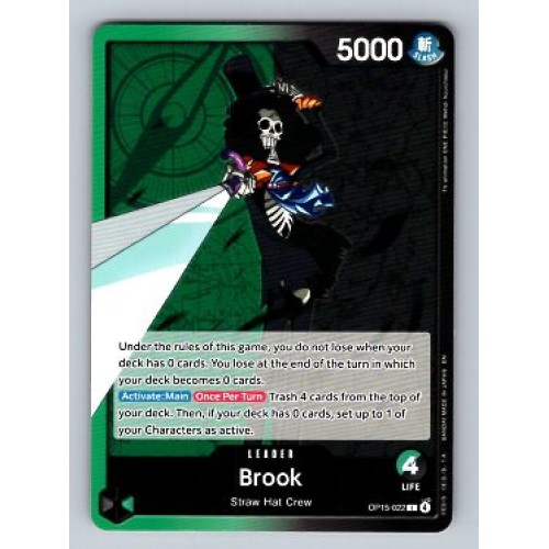 ONE PIECE Adventure on Kami's Island Brook [Alternate Art]  #OP15-022