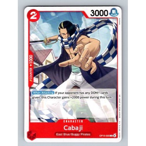 ONE PIECE Adventure on Kami's Island Cabaji  #OP15-005