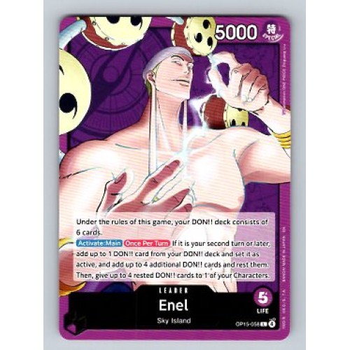 ONE PIECE Adventure on Kami's Island Enel  #OP15-058