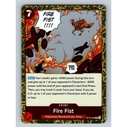 ONE PIECE Adventure on Kami's Island Fire Fist #OP15-020 ONE PIECE Adventure on Kami's Island Fire Fist #OP15-020